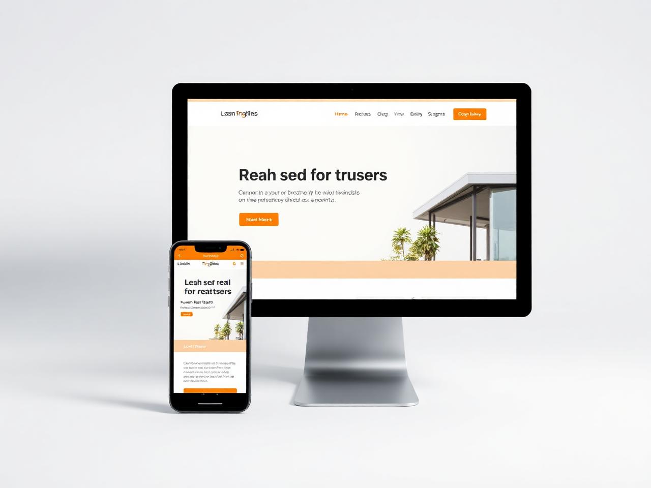 San Diego web design preview on desktop and mobile